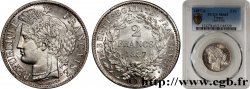 2 francs Cérès, avec légende 1887 Paris F.265/13