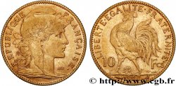 10 francs or Coq 1907 Paris F.509/8