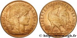 10 francs or Coq 1911 Paris F.509/12