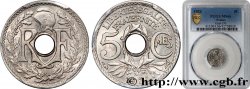 5 centimes Lindauer, petit module 1924 Paris F.122/8