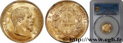 10 francs or Napoléon III, tête nue 1857 Paris F.506/4