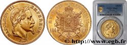 100 francs or Napoléon III, tête laurée 1869 Paris F.551/12