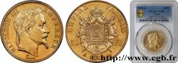 50 francs or Napoléon III, tête laurée 1868 Paris F.548/10