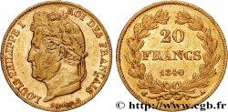 20 francs or Louis-Philippe, Domard 1840 Paris F.527/22