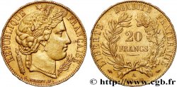 20 francs or Cérès 1850 Paris F.529/3