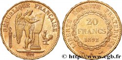 20 francs or Génie, Troisième République 1892 Paris F.533/16
