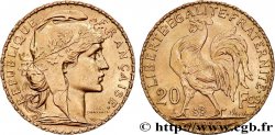 20 francs or Coq, Liberté Égalité Fraternité 1912 Paris F.535/6