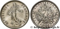 5 francs Semeuse, nickel 1980 Pessac F.341/12