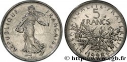 5 francs Semeuse, nickel, BU (Brillant Universel) 1998 Pessac F.341/34