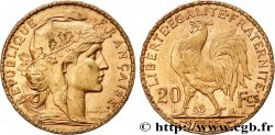 20 francs or Coq, Dieu protège la France 1905 Paris F.534/10