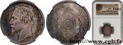 Essai de 1 franc Napoléon III, tête laurée par Barre 1866 Paris VG.3690