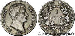 1 franc Napoléon Empereur, Calendrier révolutionnaire 1805 Limoges F.201/20