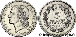 5 francs Lavrillier, nickel 1937 F.336/6