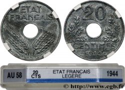 20 centimes État français 1944 F.153A/2