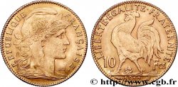 10 francs or Coq 1912 Paris F.509/13