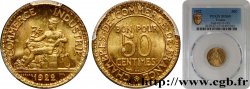 50 centimes Chambres de Commerce 1922 Paris F.191/4