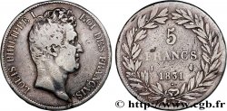 5 francs type Tiolier avec le I, tranche en creux 1831 Limoges F.315/19