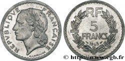 Essai de 5 francs Lavrillier, aluminium 1945 F.339/1