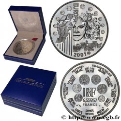 Belle Épreuve 6,55957 francs - La parité 2001 Paris F.1250 5