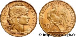 20 francs or Coq, Dieu protège la France 1905 Paris F.534/10