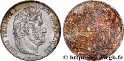 5 francs IIIe type Domard 1844 Lille F.325/5