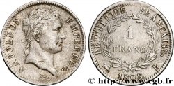 1 franc Napoléon Ier tête laurée, République française 1808 Rouen F.204/3