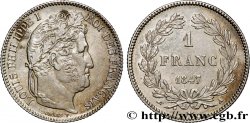 1 franc Louis-Philippe, couronne de chêne 1847 Paris F.210/110