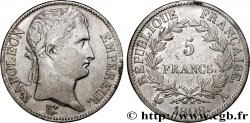 5 francs Napoléon Empereur, République française 1808 Paris F.306/2