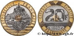 20 francs Mont Saint-Michel BU (Brillant Universel) 1992 Pessac F.403/6