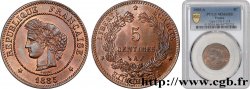 5 centimes Cérès 1885 Paris F.118/27 MS66 PCGS