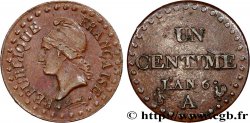 Un centime Dupré 1798 Paris F.100/13