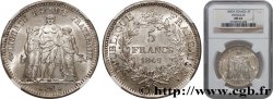 5 francs Hercule, IIe République 1849 Paris F.326/5 SPL63 NGC