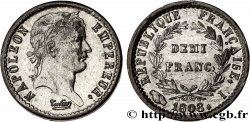 Demi-franc Napoléon Ier tête laurée, République française 1808 Limoges F.177/8 SUP