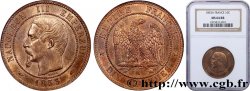 Dix centimes Napoléon III, tête nue 1853 Paris F.133/2 MS64 NGC