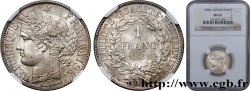 1 franc Cérès, IIIe République 1888 Paris F.216/10