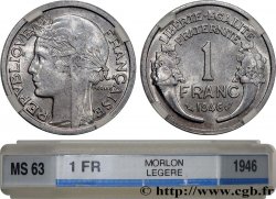 1 franc Morlon, légère 1946  F.221/9