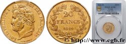 20 francs Louis-Philippe, Domard 1844 Lille F.527/32