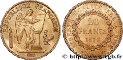 20 francs or Génie, IIIe République 1876 Paris F.533/4