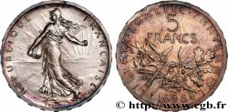 Essai de la 5 francs Semeuse, flan mat 1898 Paris GEM.131 1