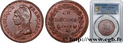 Un décime Dupré, grand module, “N” de UN dédoublée 1799 Paris F.129/28