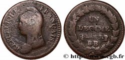 Un décime Dupré, grand module 1799 Strasbourg F.129/37 B10