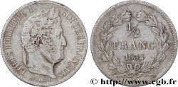 1/2 franc Louis-Philippe 1832 Lille F.182/27