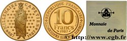 Belle Épreuve Or 10 francs - Millénaire Capétien 1987 F.1301 2