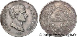 2 francs Napoléon Empereur, Calendrier révolutionnaire 1804 Paris F.251/1