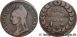 Cinq centimes Dupré, grand module 1800 Genève F.115/126 TB35