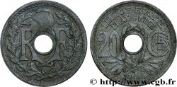 20 centimes Lindauer Zinc 1945 Castelsarrasin F.155/4 SUP55
