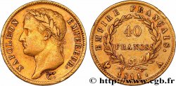 40 francs or Napoléon tête laurée, Empire français 1811 Paris F.541/6 TTB
