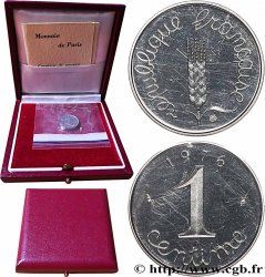 Piéfort acier de 1 centime Épi 1976 Pessac GEM.4 P1