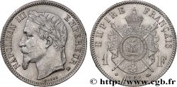 1 franc Napoléon III, tête laurée 1868 Strasbourg F.215/11