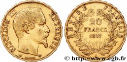 20 francs or Napoléon III, tête nue 1857 Paris F.531/12